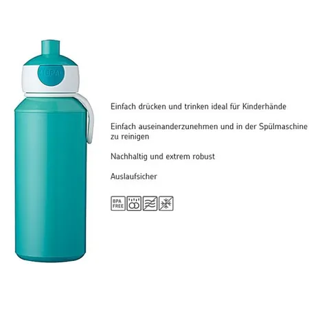 Mepal Trinkflasche Pop-up Campus 400 ml - Paw Patrol