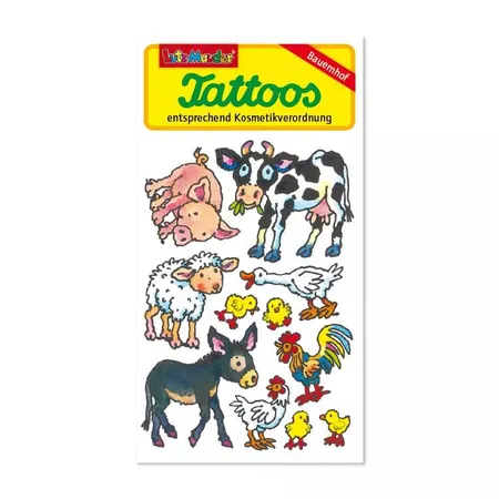 Lutz Mauder Tattoo Bauernhoftiere