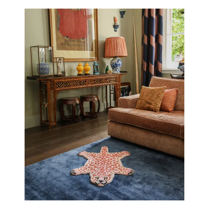 Doing Goods Tapis léopard en laine | Rose