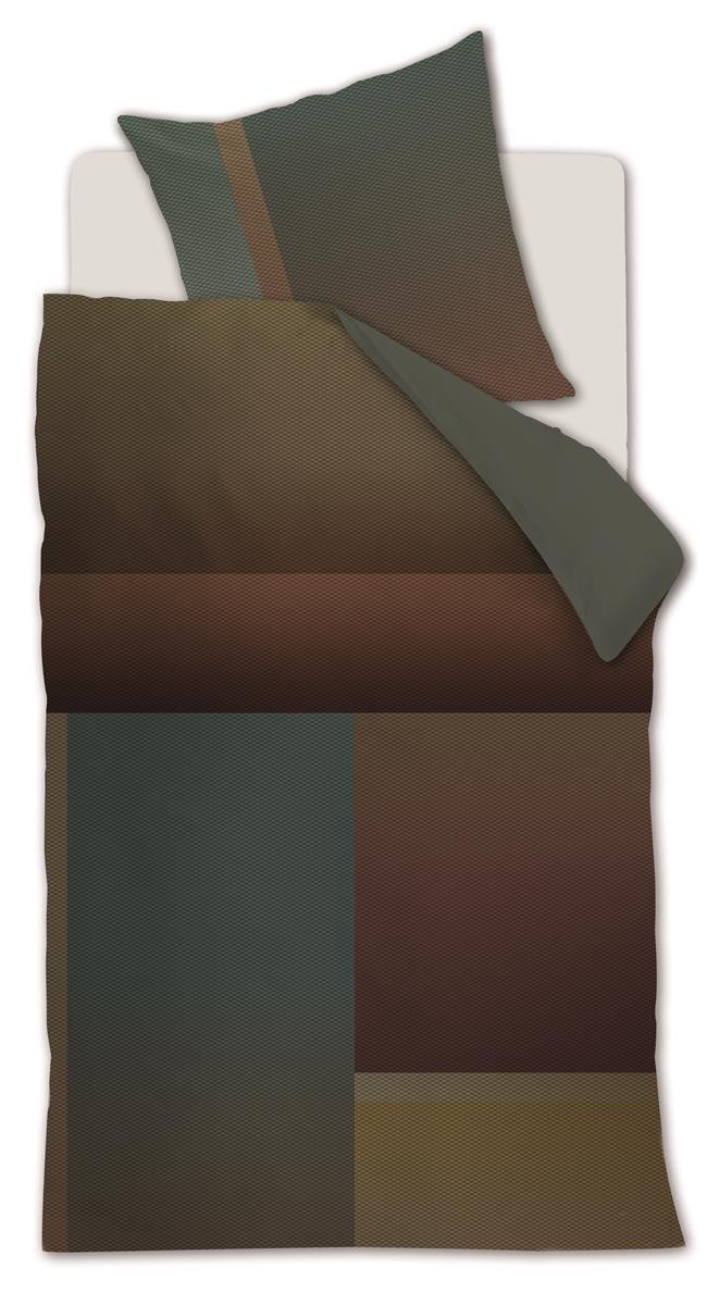 Bettwäsche SLOANE SQUARE Satin 135x200 cm, mit 1 Kissen
