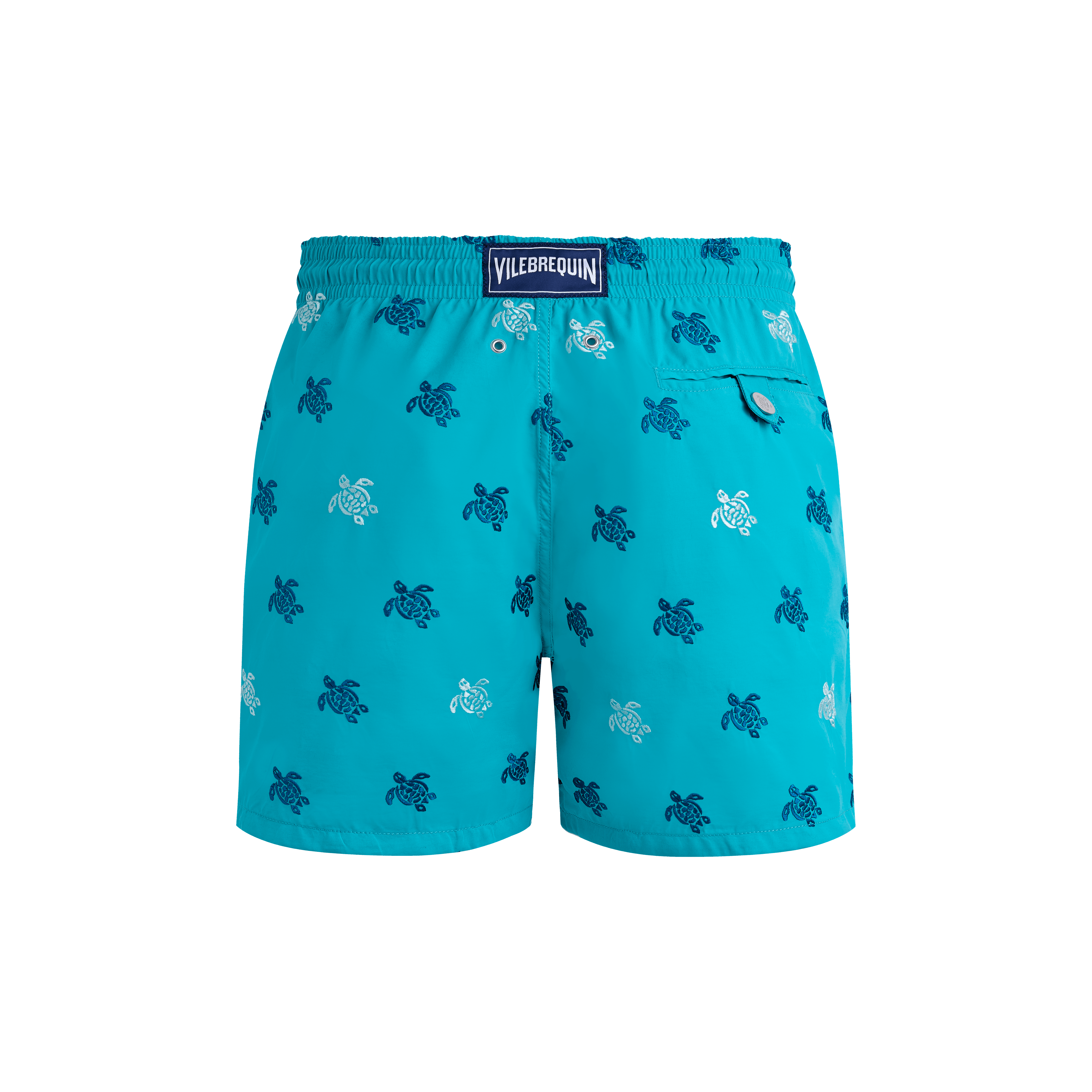 Maillot de Bain Homme Brodé Micro Ronde des Tortues Diagonale - Edition Limitée