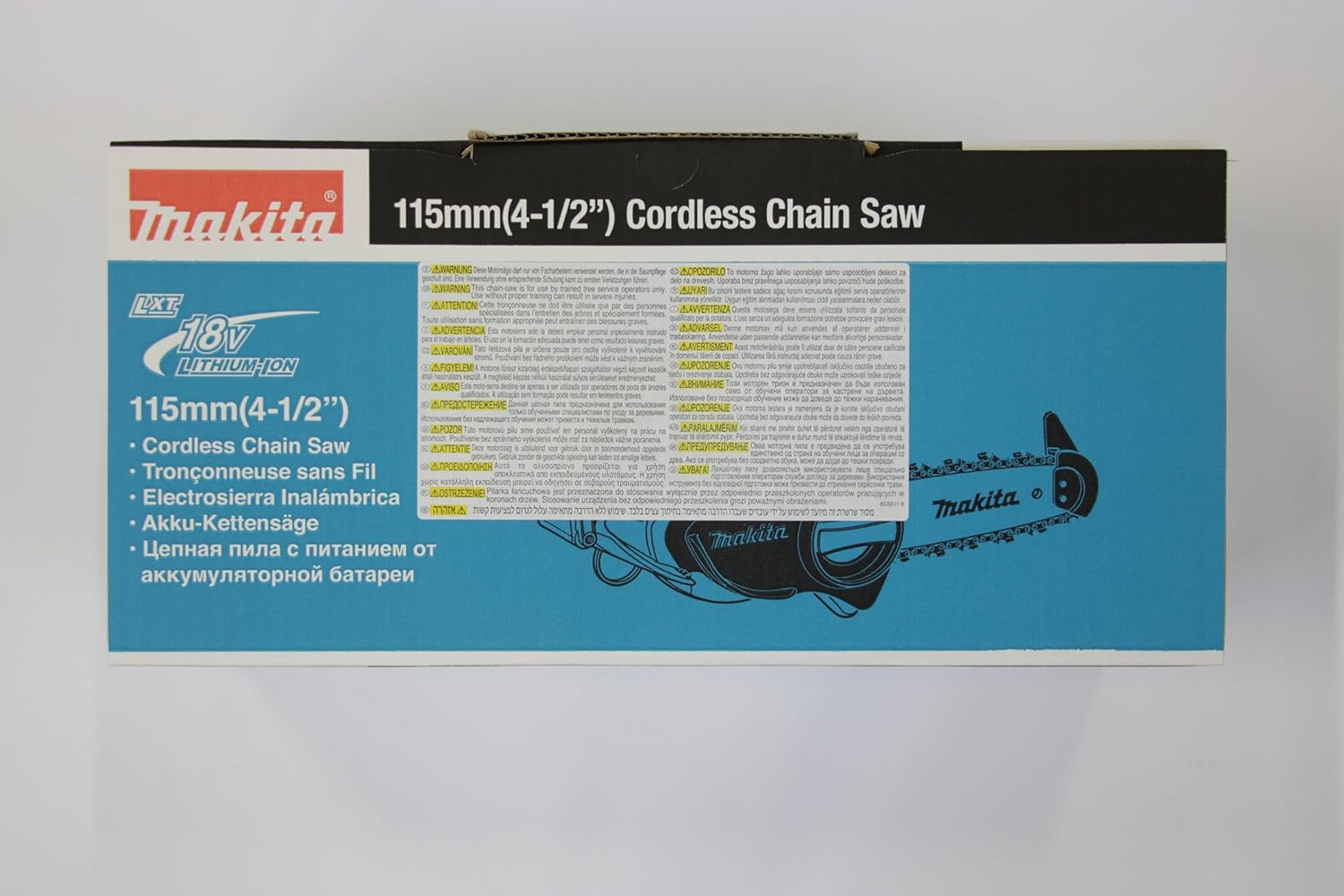 Makita DUC122Z Top Handle Akku-Kettensäge 18 V (ohne Akku, ohne Ladegerät)