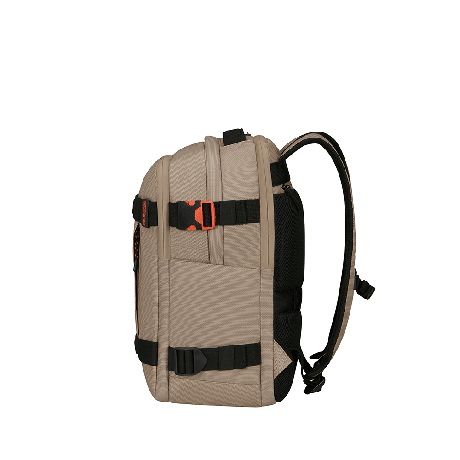 American Tourister Urban Track Laptop Backpack 15,6 Inch Coated Beige/ Orange