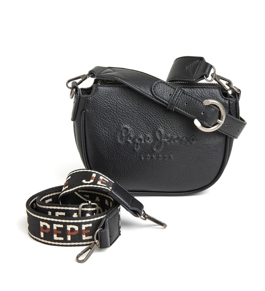 Bolsa preta Pepe Jeans Cris Bass