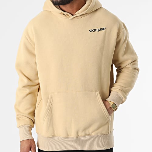 Sweat Capuche M22732PSW Beige