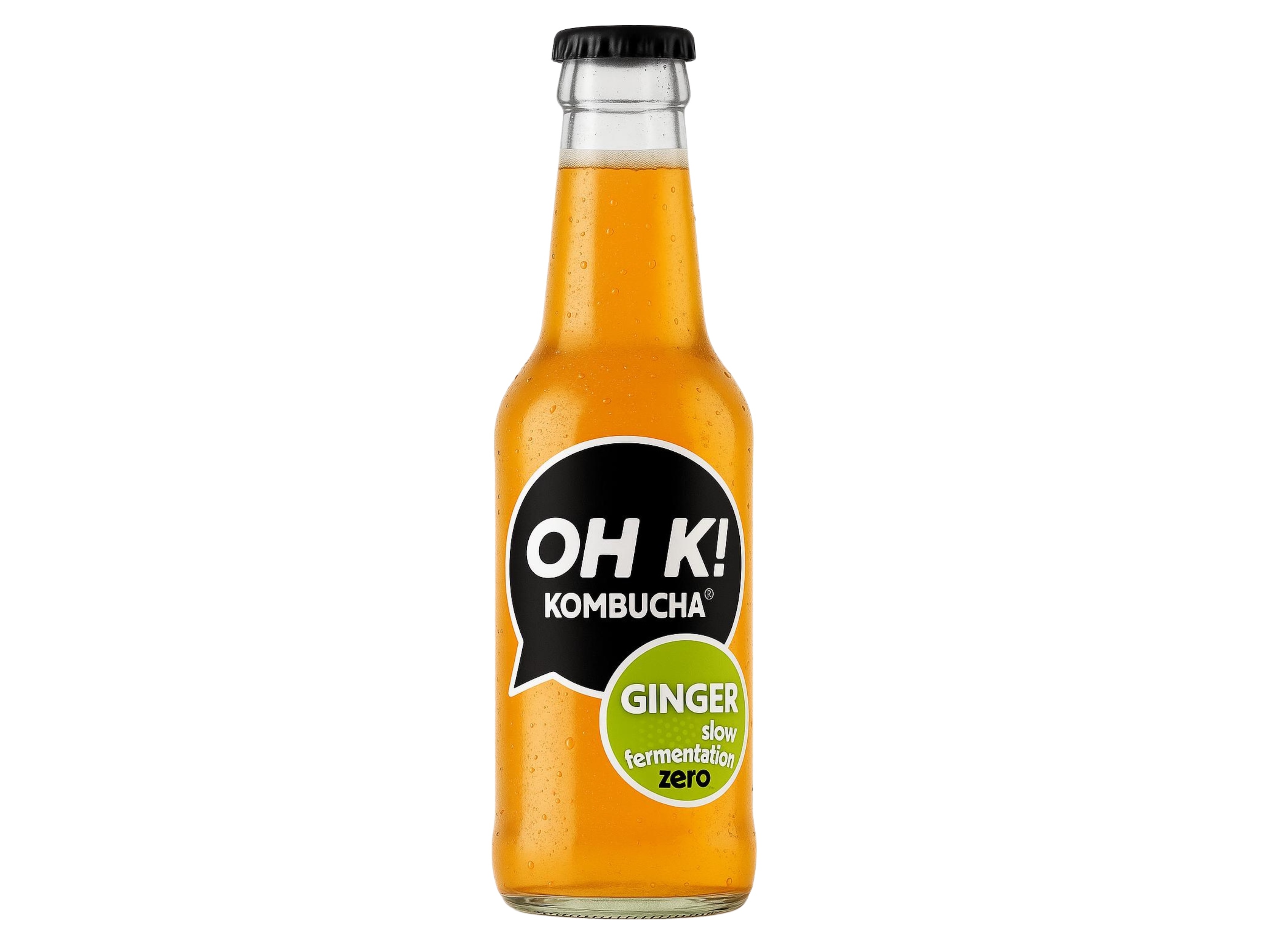 KOMBUCHA BIO OH K! GINGER (GENGIBRE LIMÃO) 330ML