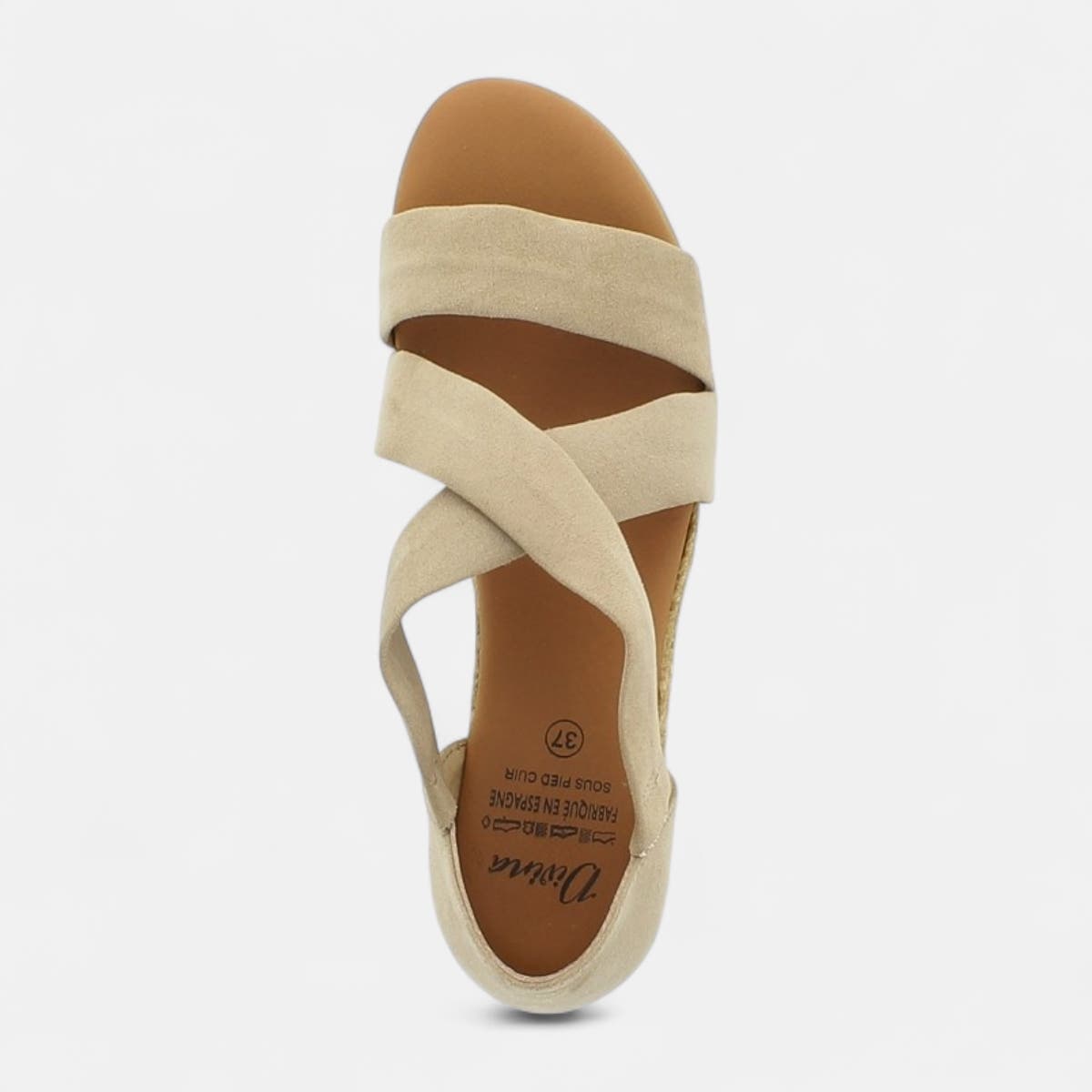 Sandales Femme taupe