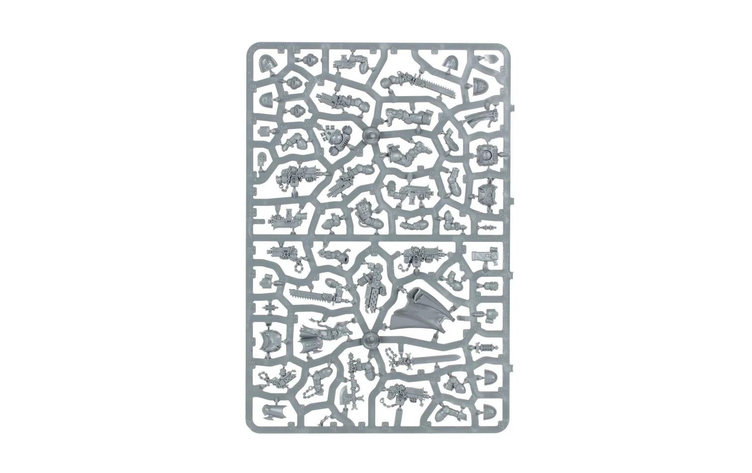 Figurenset Warhammer Black Templars Primaris Crusader SquadWarhammer 40.000 Black Templars Primaris Kreuzfahrertrupp