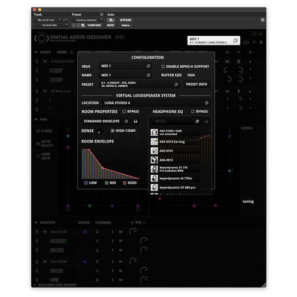 New Audio Technology Spatial Audio Designer Producer Plus