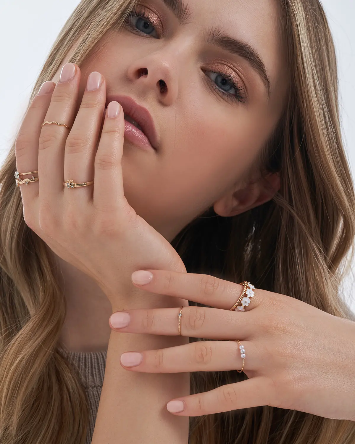 Ring-Set - Golden Summer