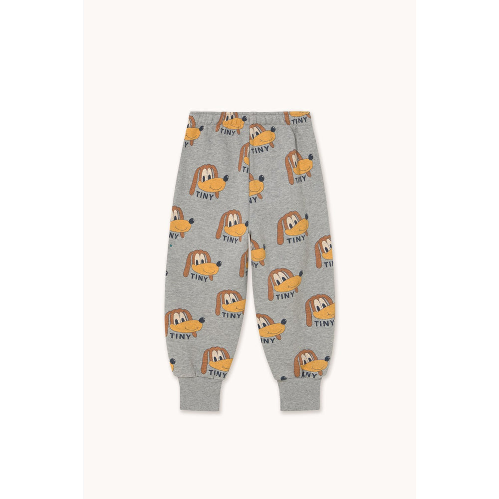 Køb TinyCottons Medium Grey Heather Dogs Sweatpant