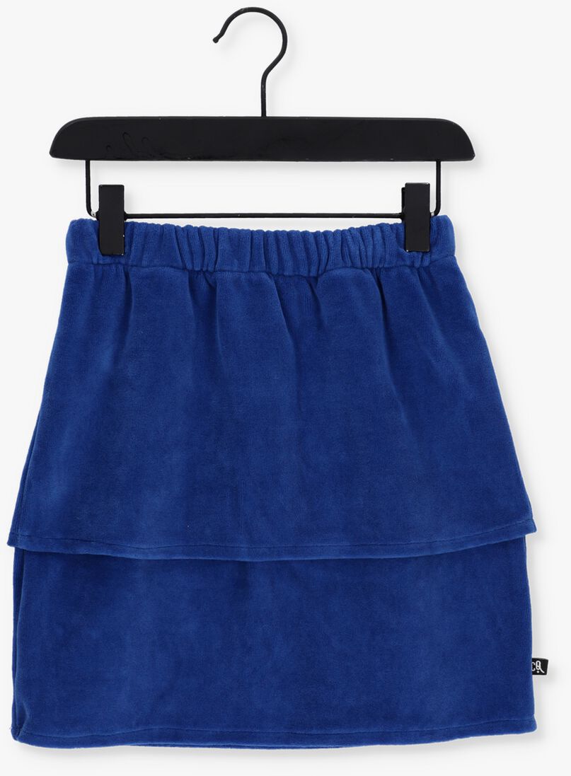 CARLIJNQ blauwe carlijnq minirok basics - 2 layer skirt