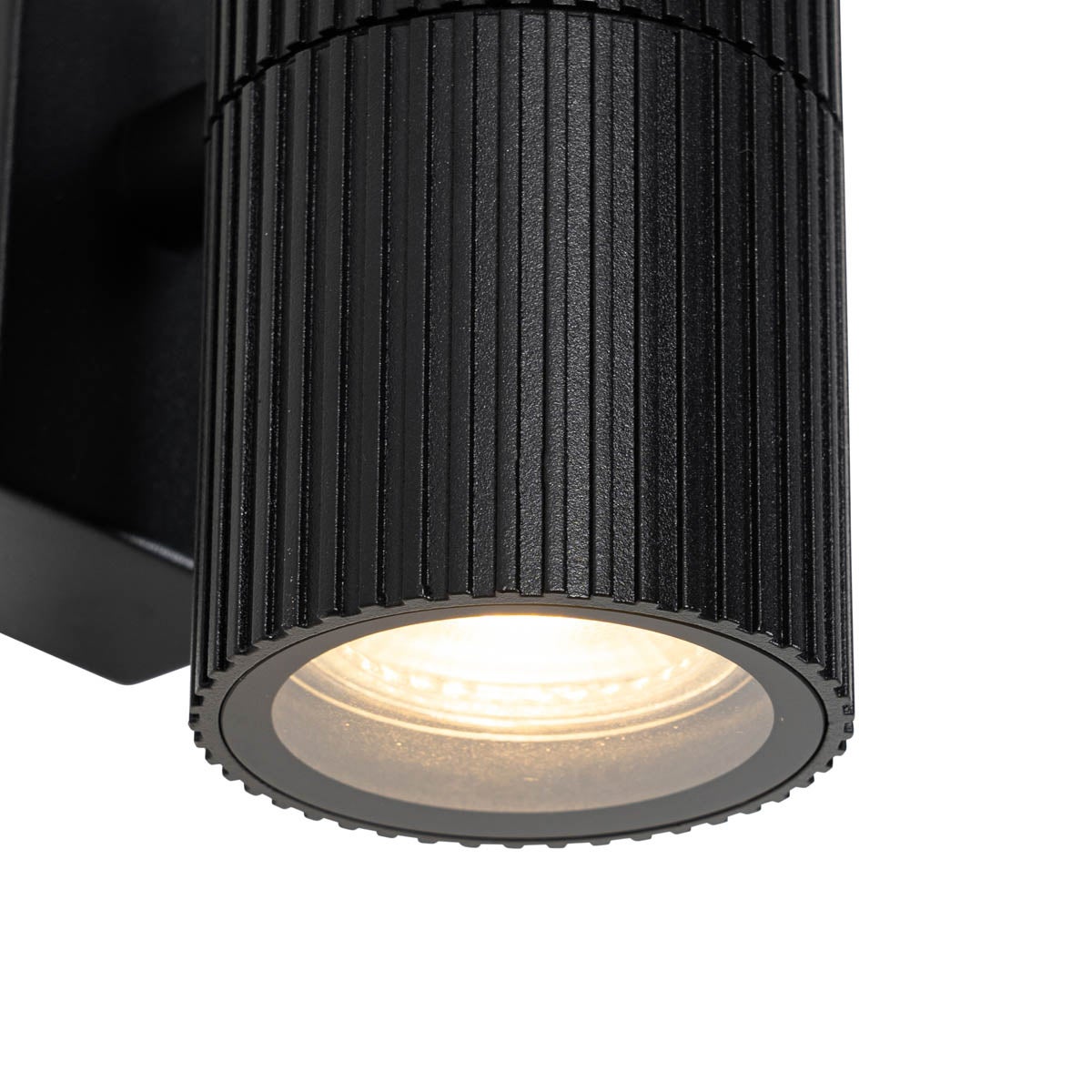 Industriële buitenwandlamp, zwart, IP44 - Vigo