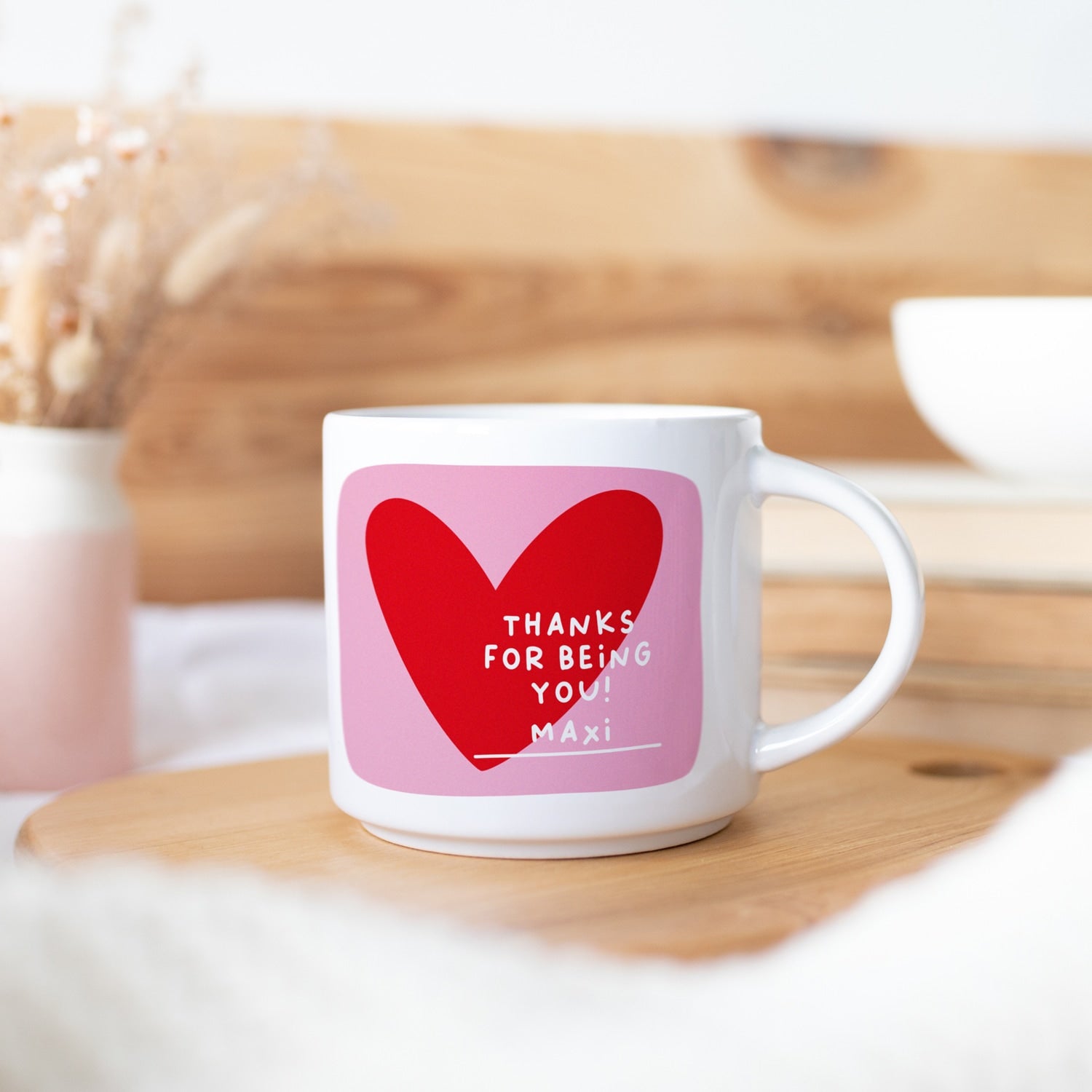 Jumbo-Tasse „Herz