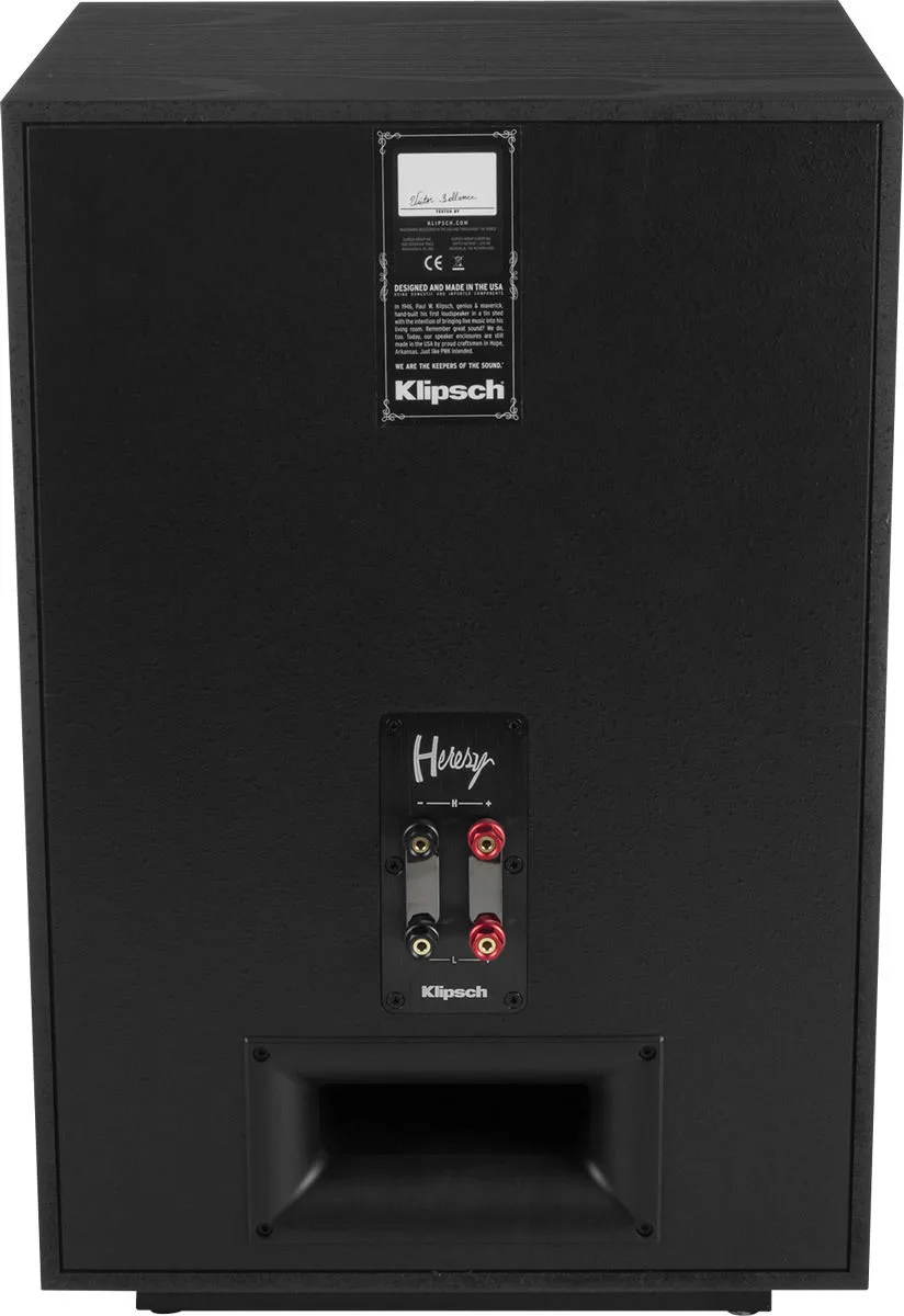 Klipsch Heresy IV Noir (la paire) Enceintes colonne