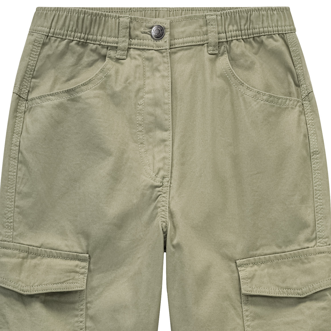 Beatwear Mädchen Cargohose unifarben oliv