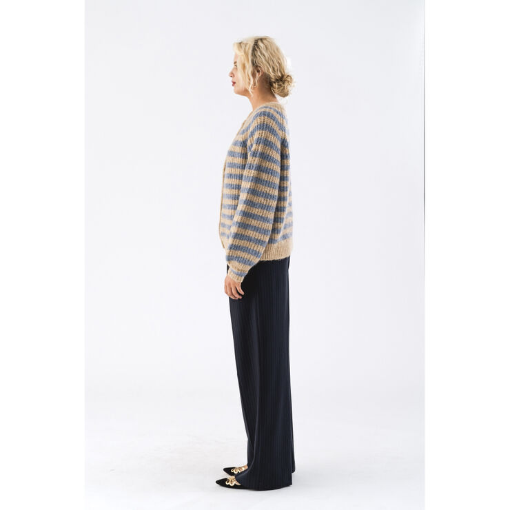 Lollys Laundry NovaLl Cardigan LS Light blue