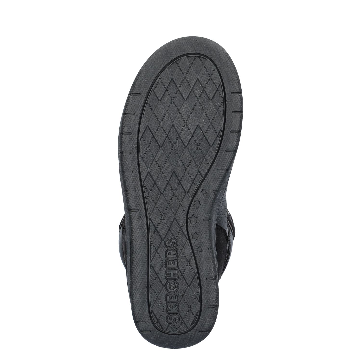 Court High meisjes sneaker Skechers Zwart
