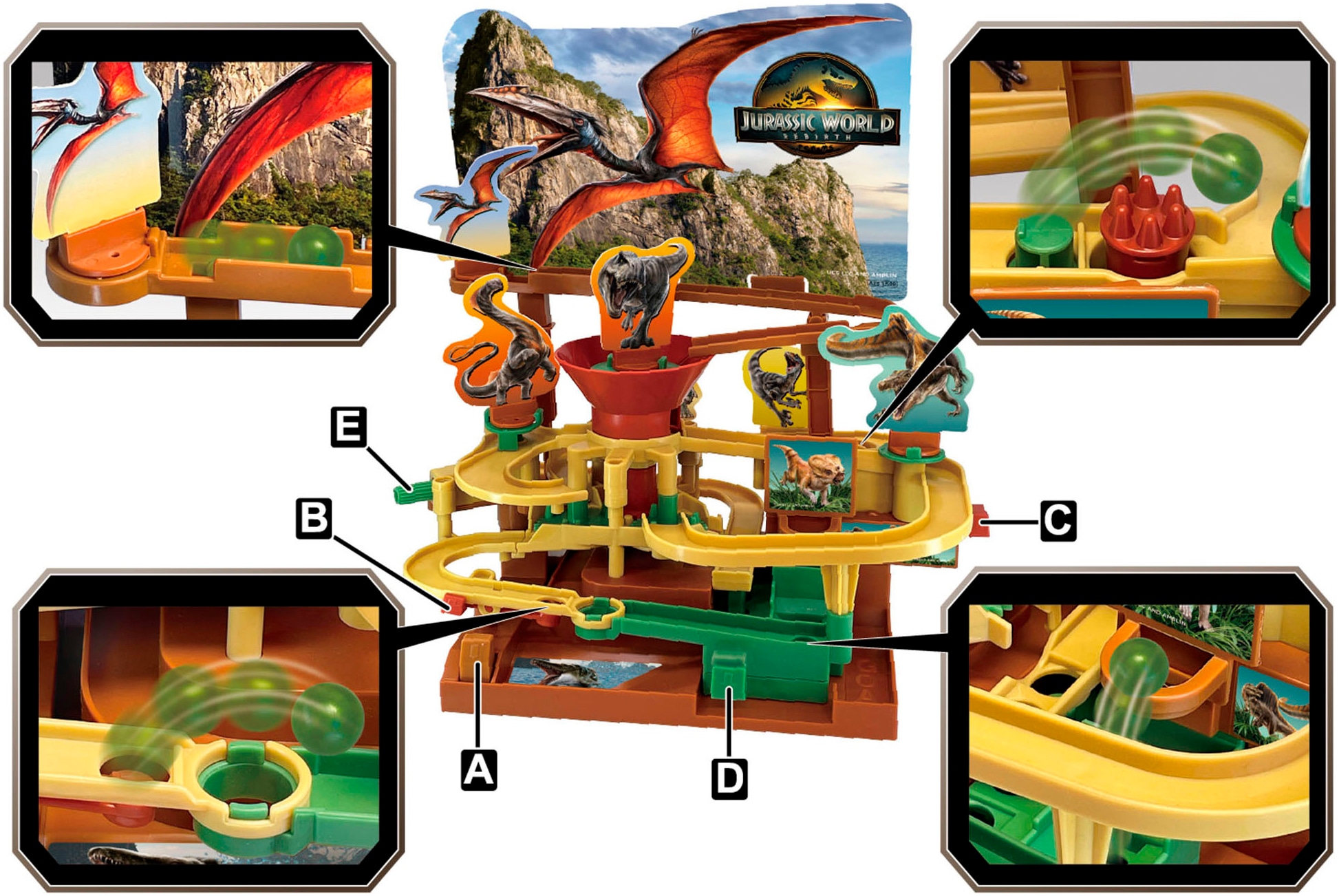 EPOCH Games Spiel »Jurassic World Rebirth Adventure Callenge«