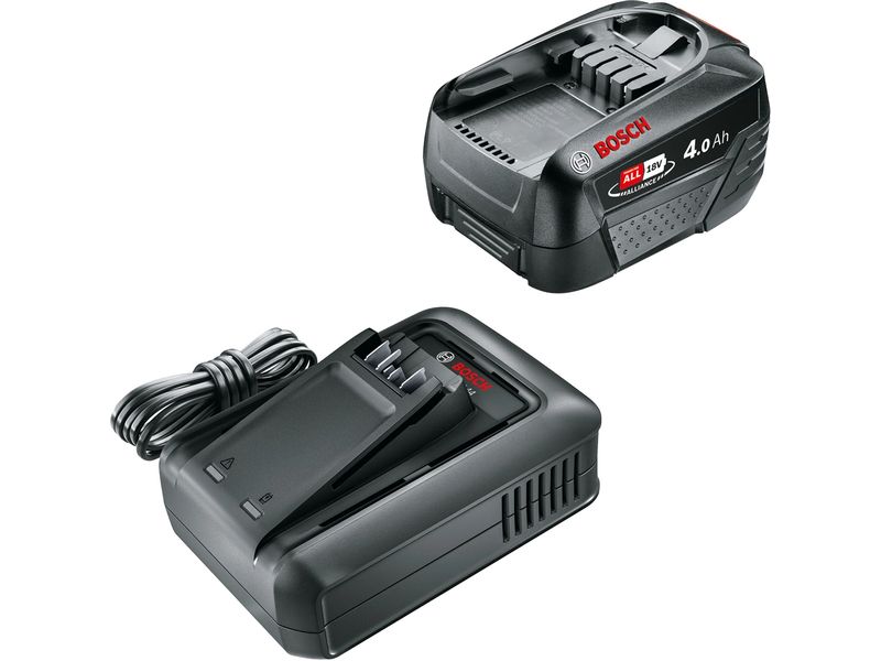 Bosch Akku Starterset 18 V, 4 Ah   AL 18 V-44 - EU Batterie Starterset 18 V