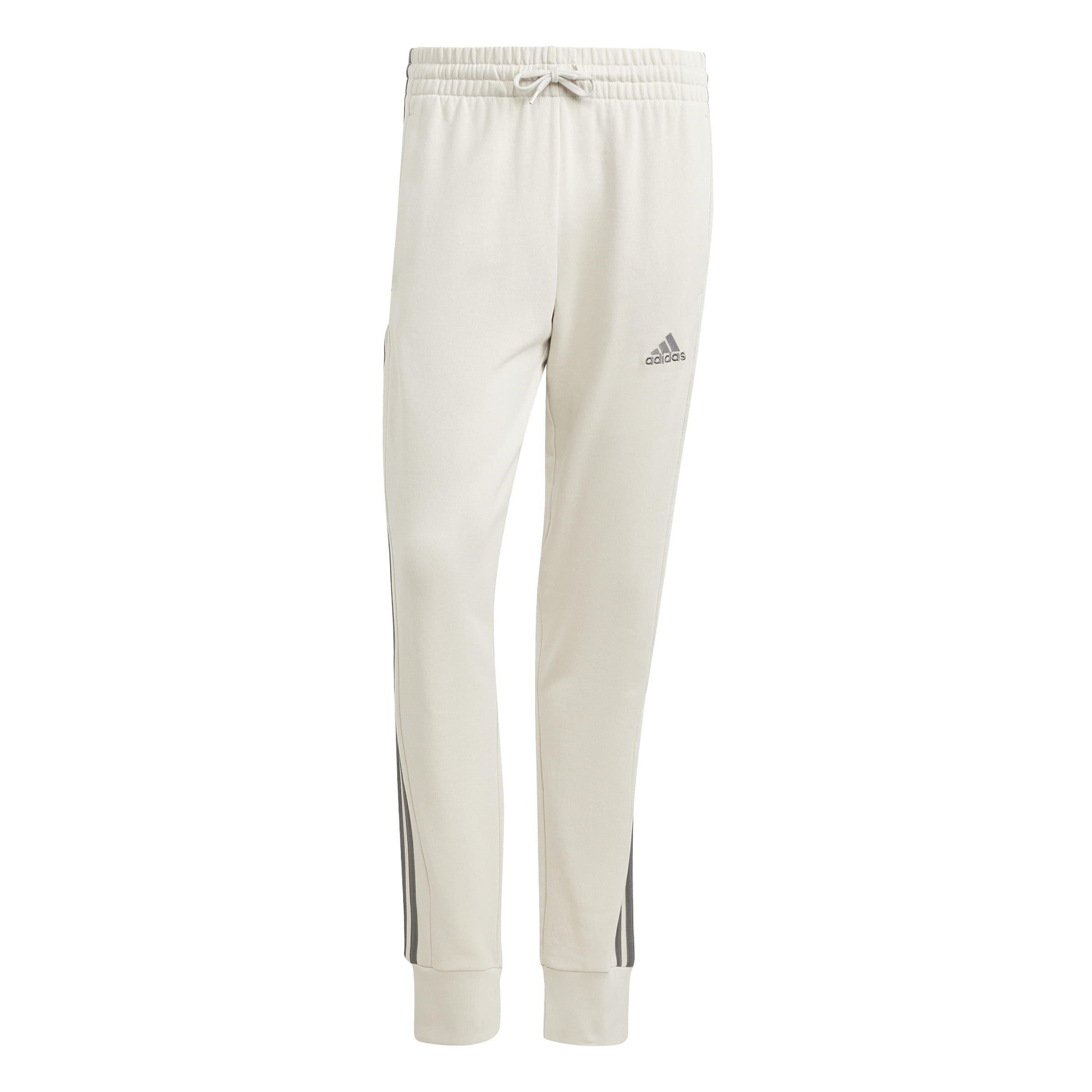 adidas Essentials French Terry Tapered Cuff 3 Stripes Joggers