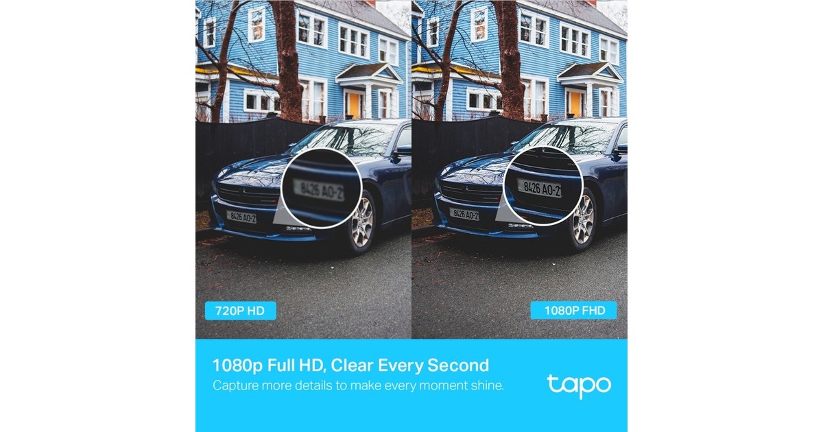 TP-LinkTC40 Wi-Fi Beveiligingscamera  (Wit/zwart, Wi-Fi)