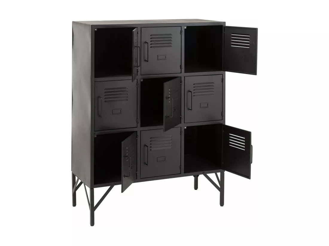 Commode 9 Portes en Métal 