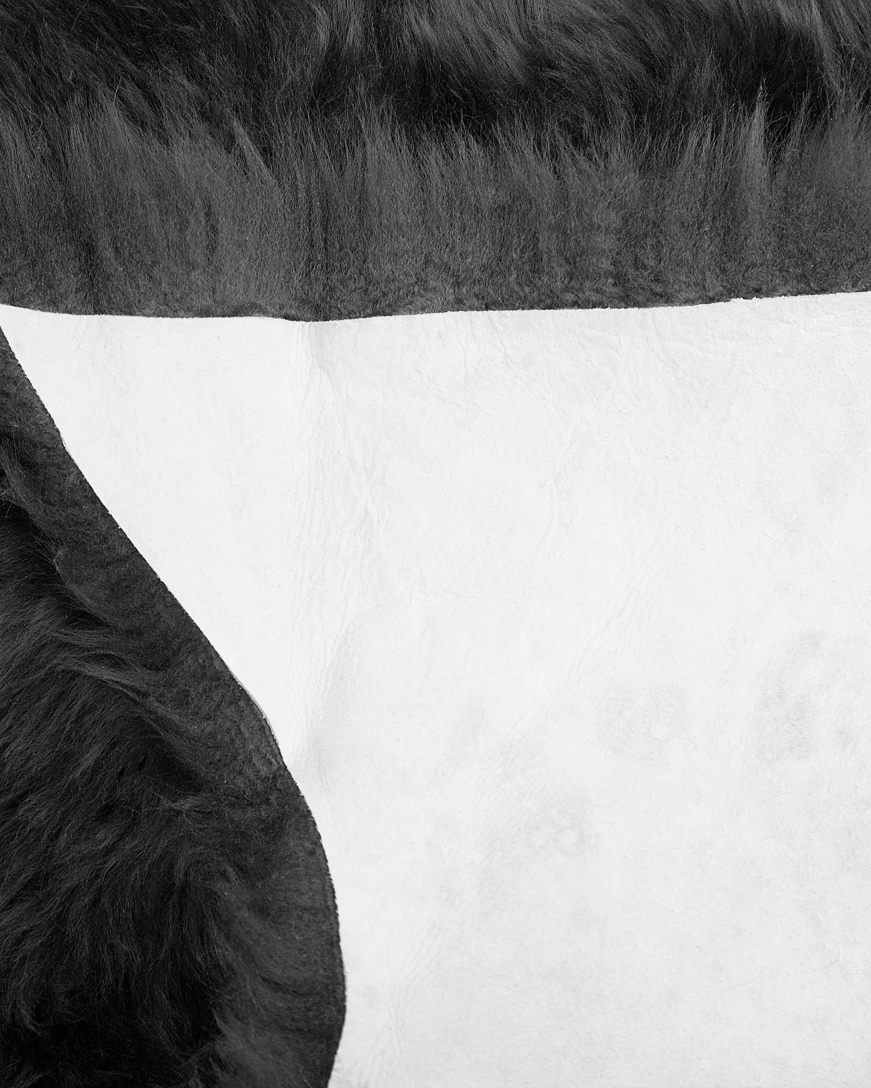 Schapenvacht ULURU Zwart 65 x 110 cm
