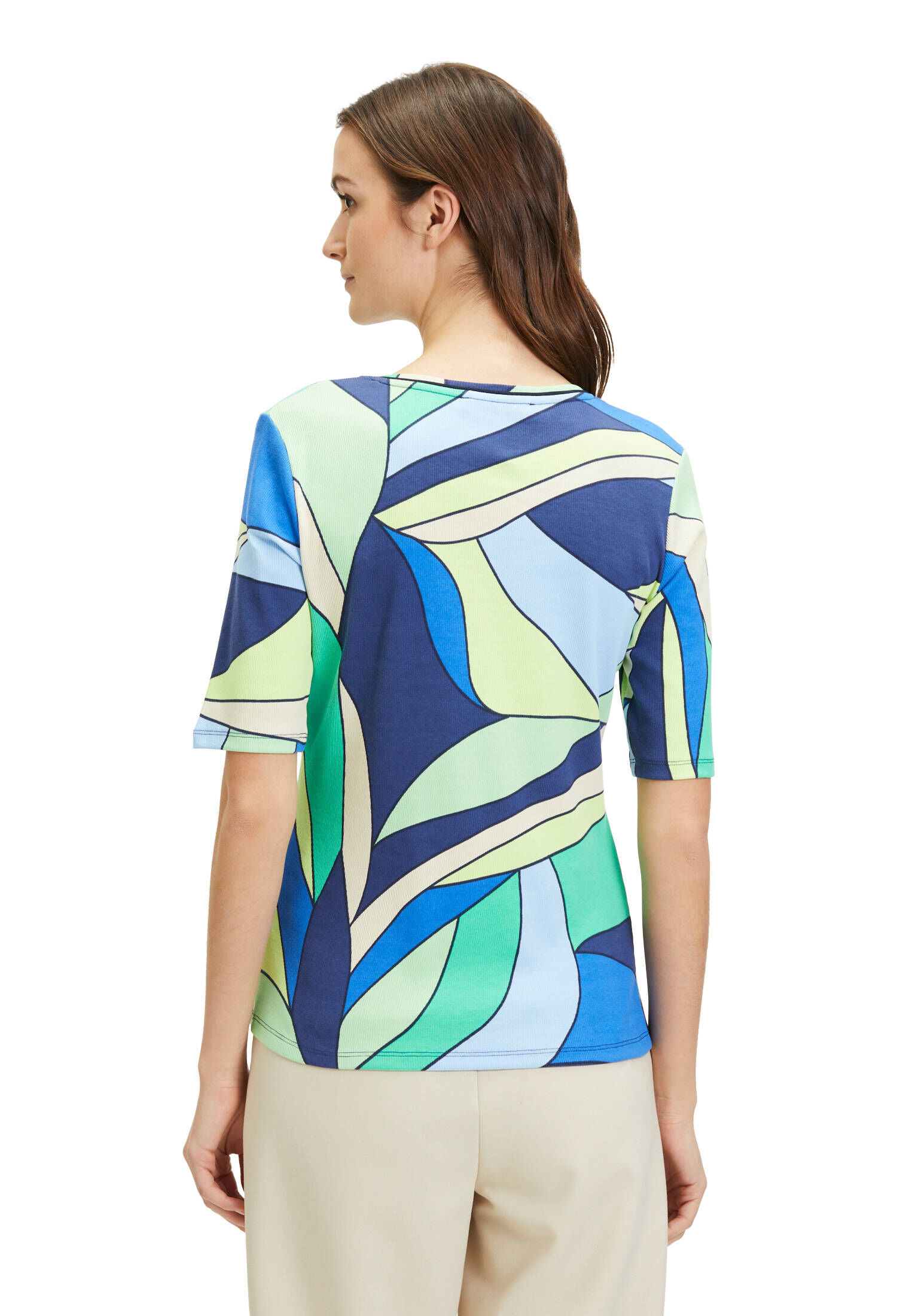Betty Barclay| Damen Basic Shirt mit Rippenstruktur