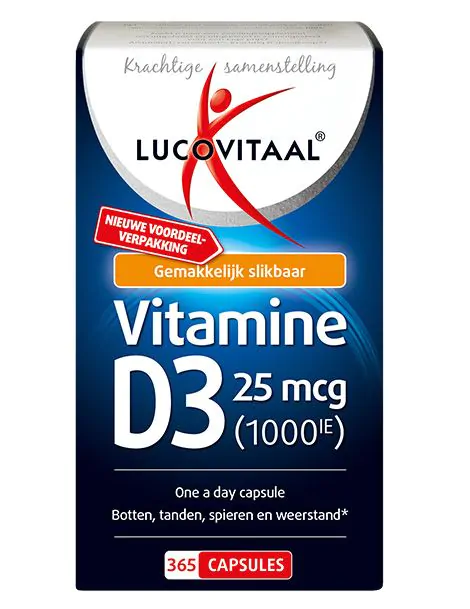 Vitamine D3 25 mcg