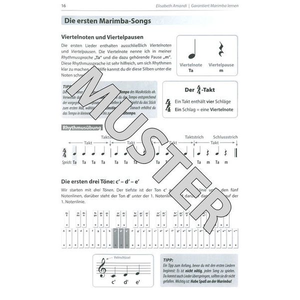 Alfred Music Publishing Garantiert Marimba lernen