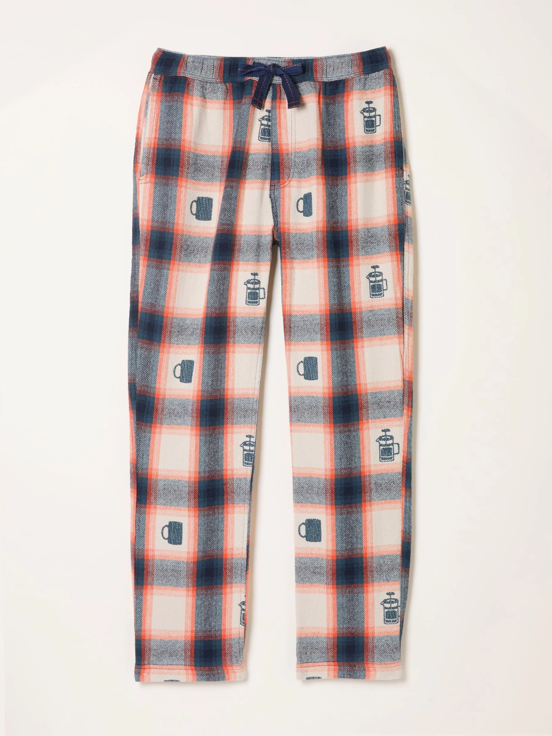 FatFace Coffee Jacquard Pyjama Bottoms