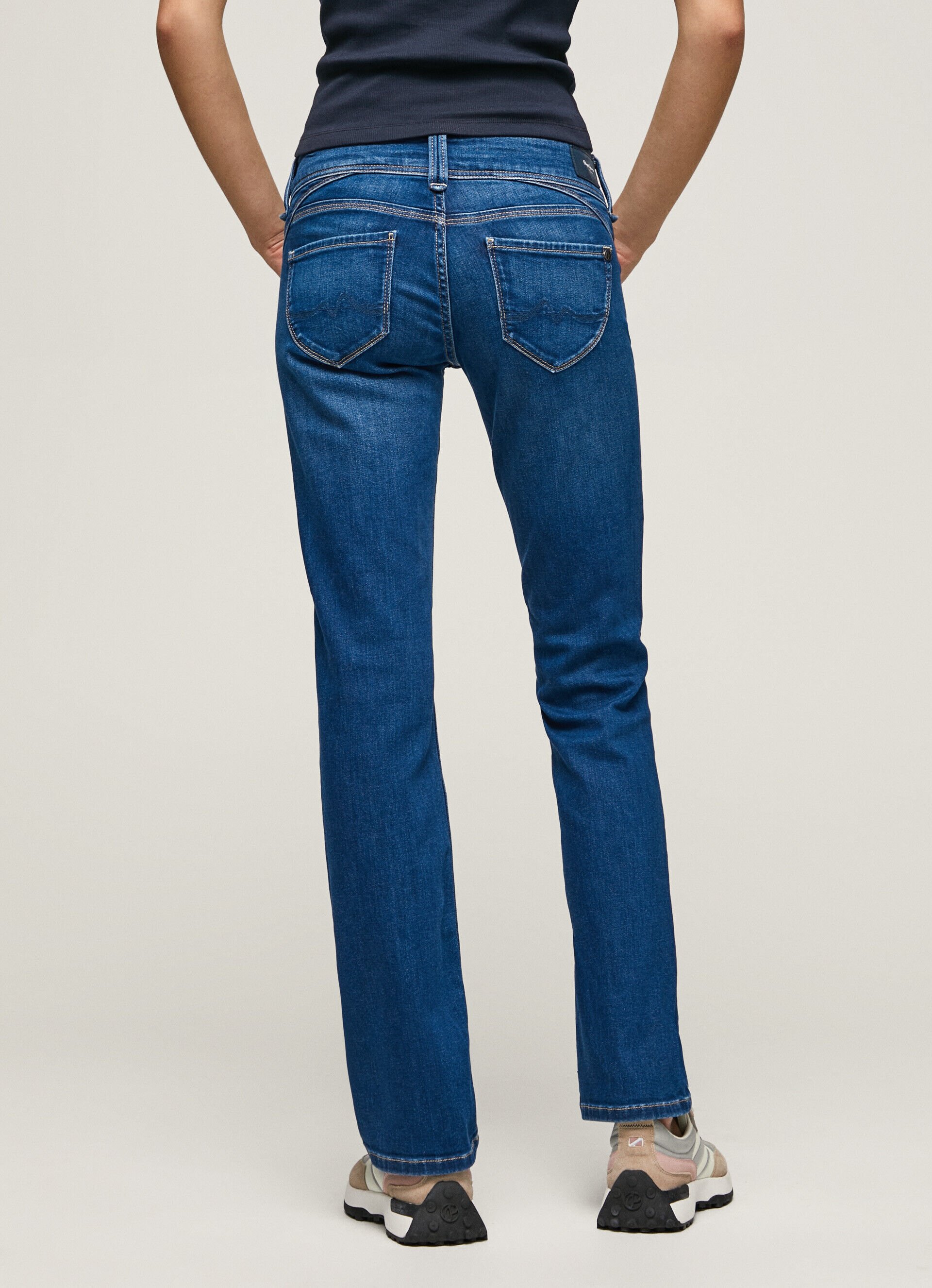 CALÇA JEANS NEW GEN REGULAR FIT CINTURA MÉDIA - jeans
