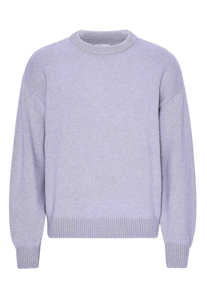 Colorful Standard Oversized Merino-Wollpullover Soft Lavender