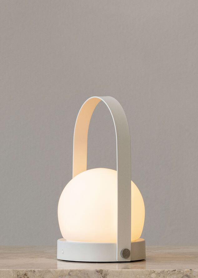 Audo Copenhagen Carrie Portable Table Lamp White