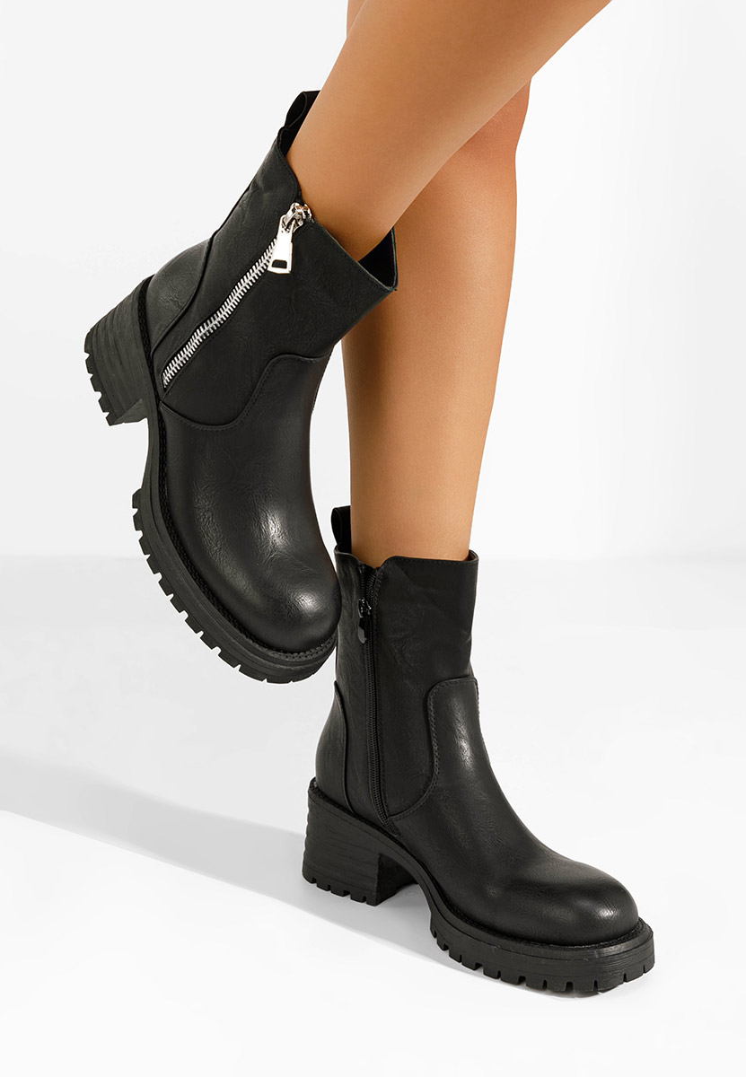 Bottines femme noires Idanira