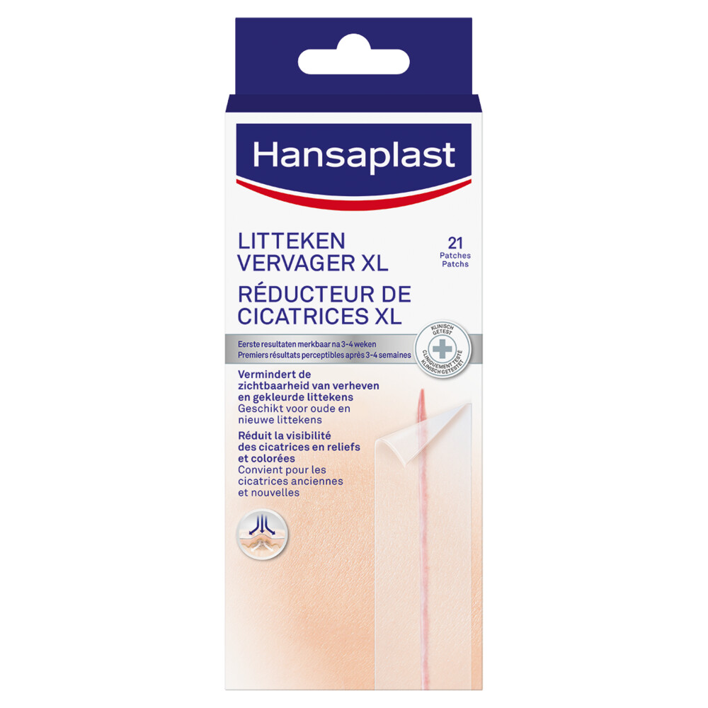 Hansaplast Littekenvervager XL21 stuks