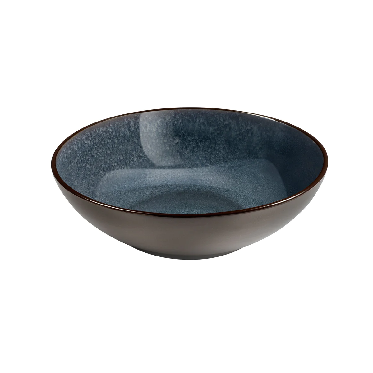 Feeling Indigo - Assiette salade et pâtes 18 cm (lot de 6) Médard de N