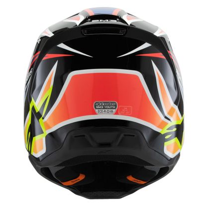 Casque cross Alpinestars SUPERTECH S-M3 - WURX - ENFANT - Noir / Jaune