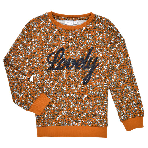 Name it - NKFKAFRA LS SWEAT - Orange