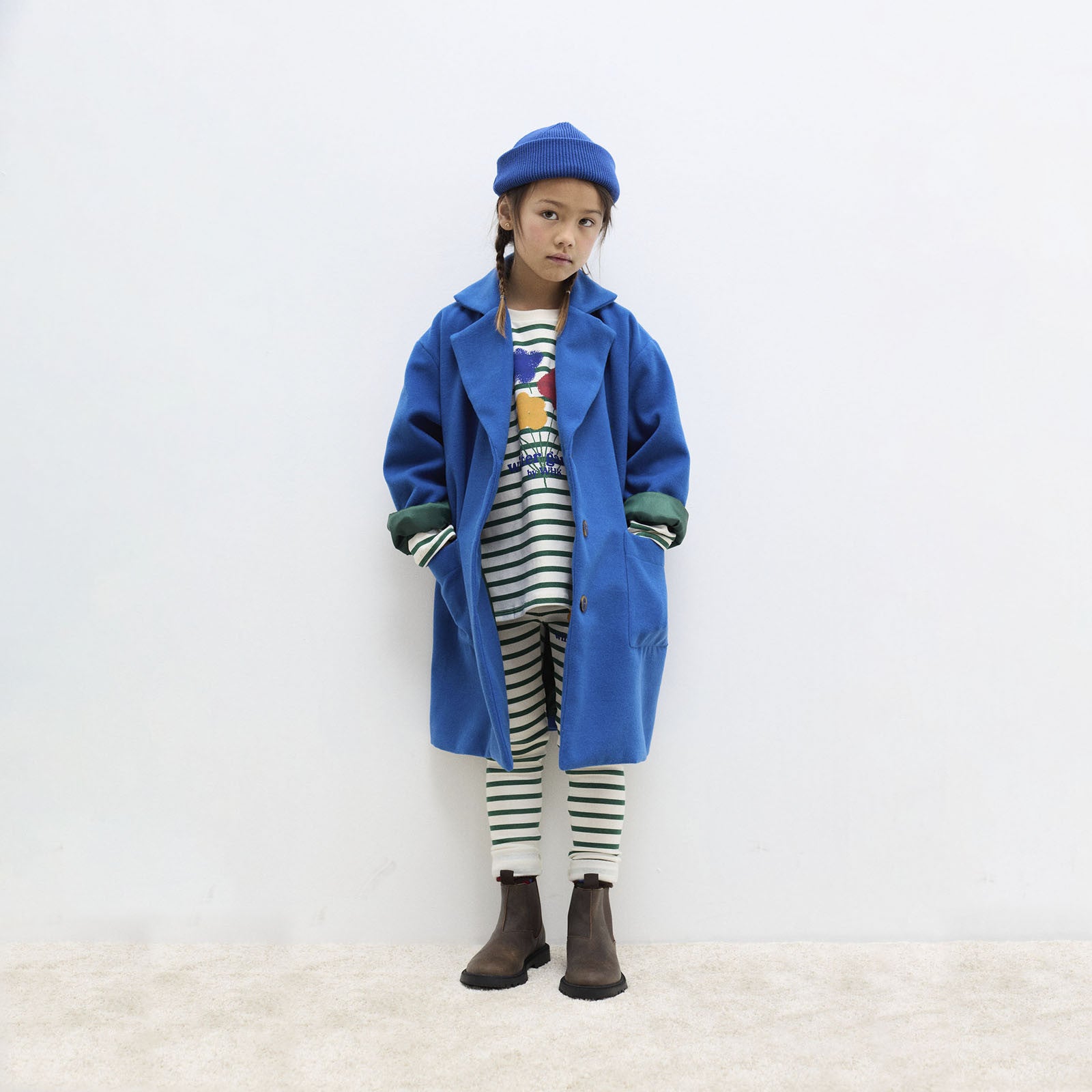 Fleece Mantel Blue Dog Blue