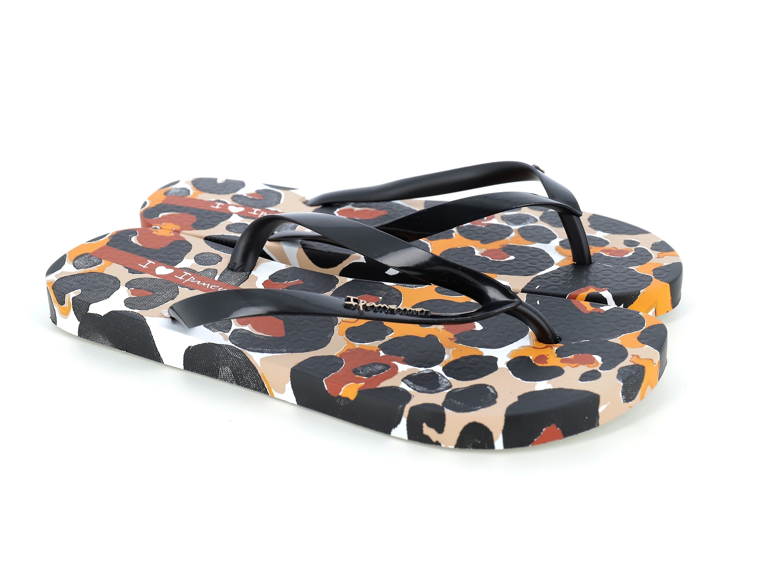 Ipanema-ANIMALE PRINT II 83306 Plastique Noir Leopard