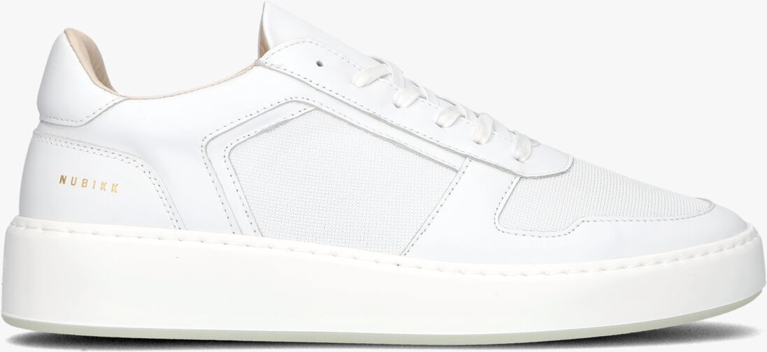 witte nubikk lage sneakers jiro luca