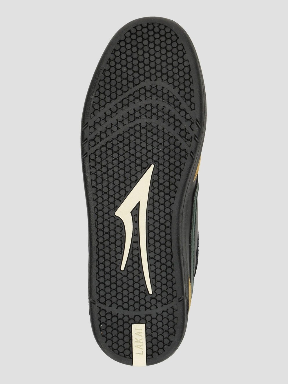 Lakai Terrace Skate Shoes black/walnut suede