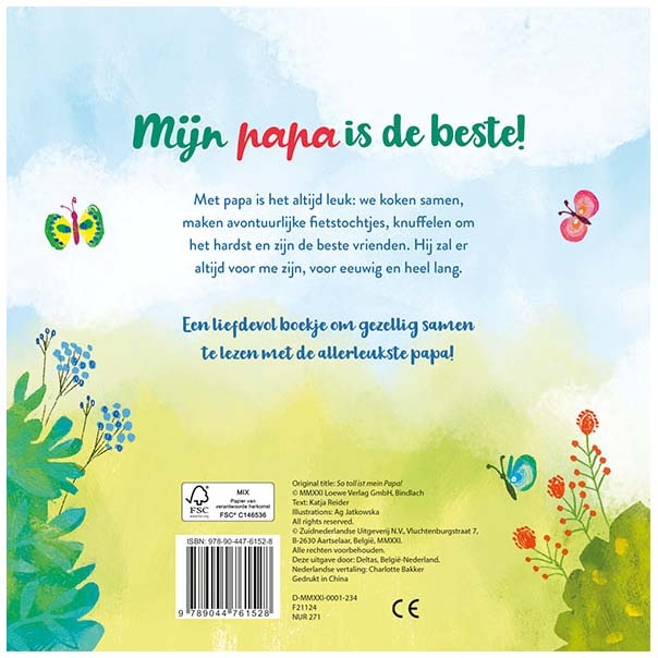 Mijn papa is de allerleukste