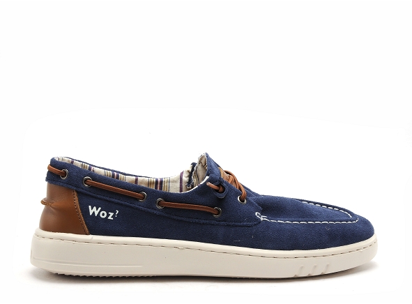 Woz basses homme georges bleu