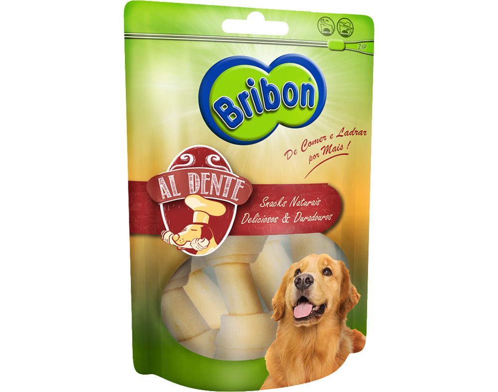 OSSO COM NÓ BRIBON AL DENTE S 5 UNIDADES