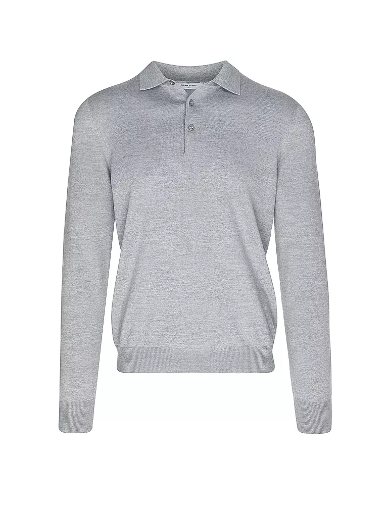 GRAN SASSO Poloshirt  hellgrau
