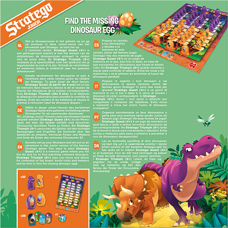 Stratego Junior dinosaurer