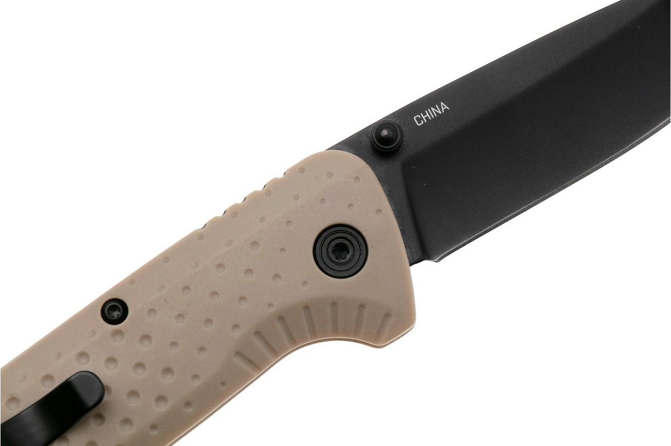 SOG Adventurer LB 13-11-05-43, Titanium Nitride5CR15MOV, FDE GRN zakmes